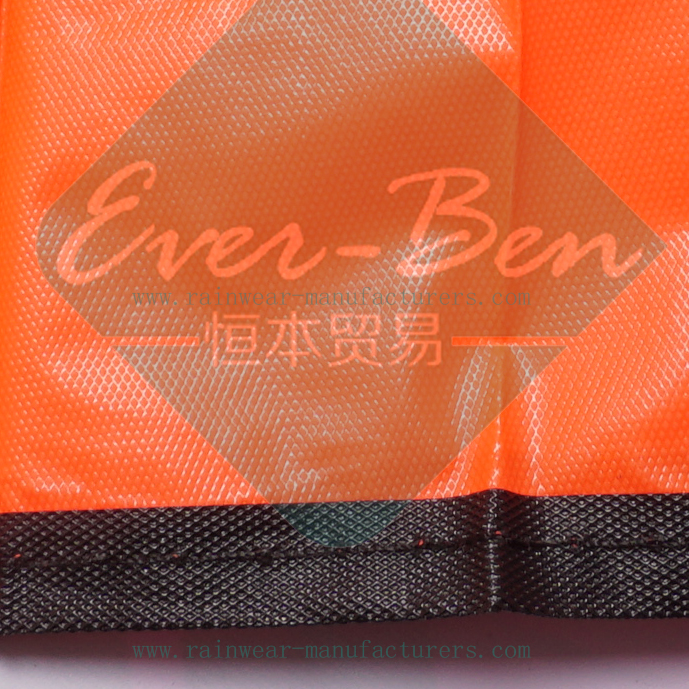 PVC disposable safety vests supplier